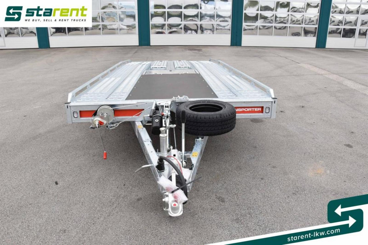 Brian James Trailers T-Transporter Rampen Seilwinde Kippbar Alu - Remolque portavehículos: foto 2 Brian James Trailers T-Transporter Rampen Seilwinde Kippbar Alu - Remolque portavehículos: foto 2