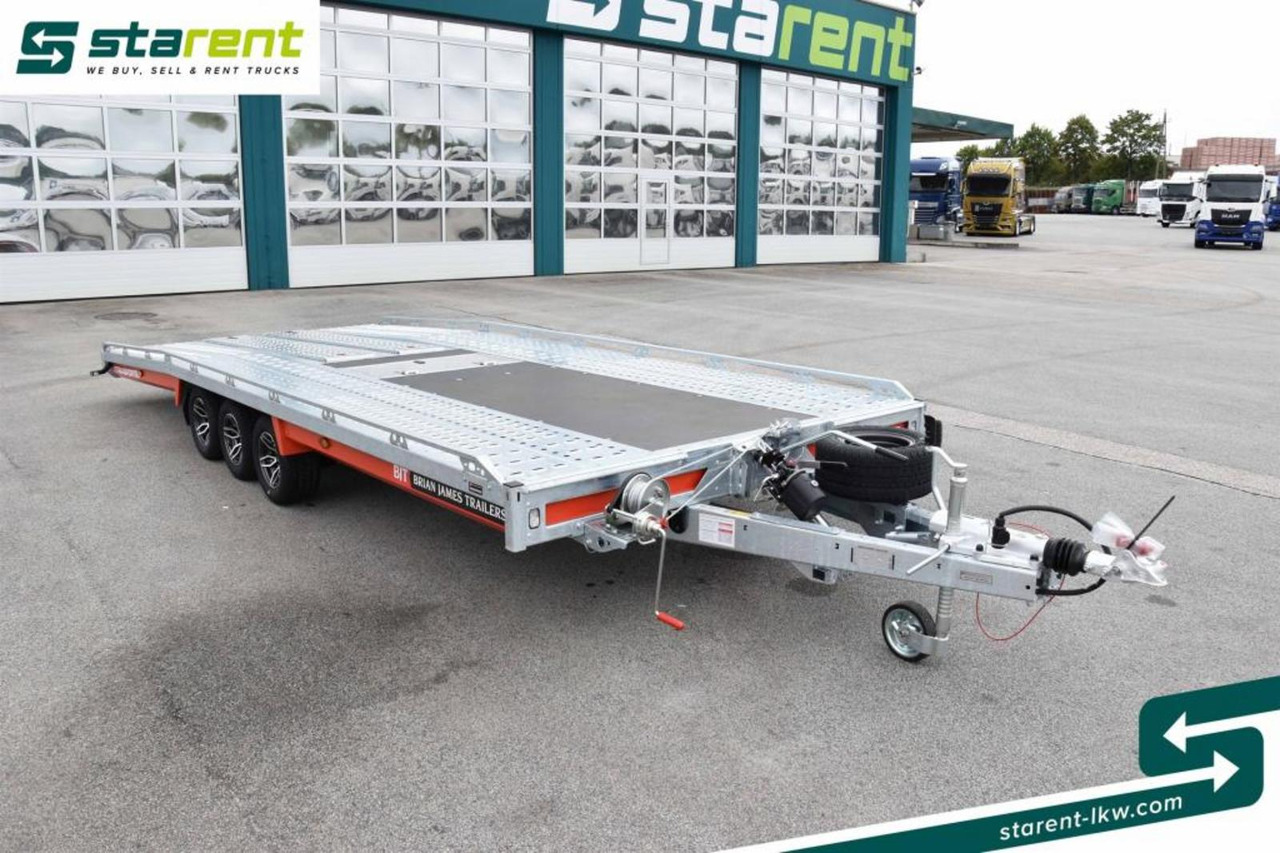 Brian James Trailers T-Transporter Rampen Seilwinde Kippbar Alu - Remolque portavehículos: foto 3 Brian James Trailers T-Transporter Rampen Seilwinde Kippbar Alu - Remolque portavehículos: foto 3