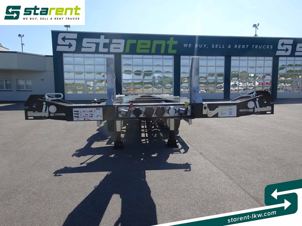 D-TEC Flexitrailer LS Containerchassis ADR, Liftachse - Semirremolque portacontenedore/ Intercambiable: foto 2 D-TEC Flexitrailer LS Containerchassis ADR, Liftachse - Semirremolque portacontenedore/ Intercambiable: foto 2