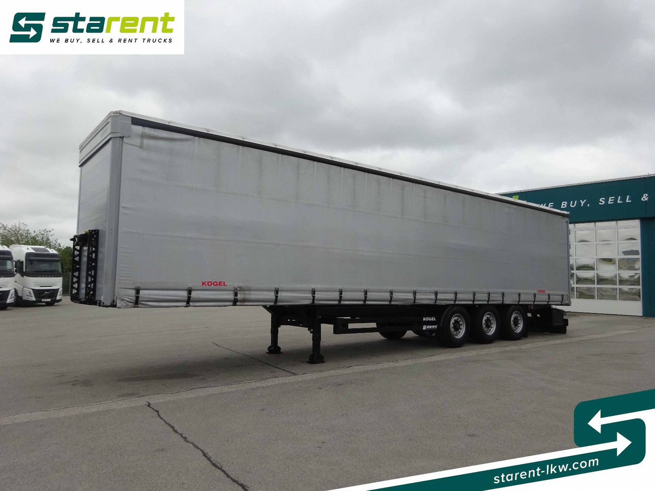 Kögel Tautliner, Liftachse, Hubdach, XL Zertifikat - Semirremolque lona: foto 1 Kögel Tautliner, Liftachse, Hubdach, XL Zertifikat - Semirremolque lona: foto 1