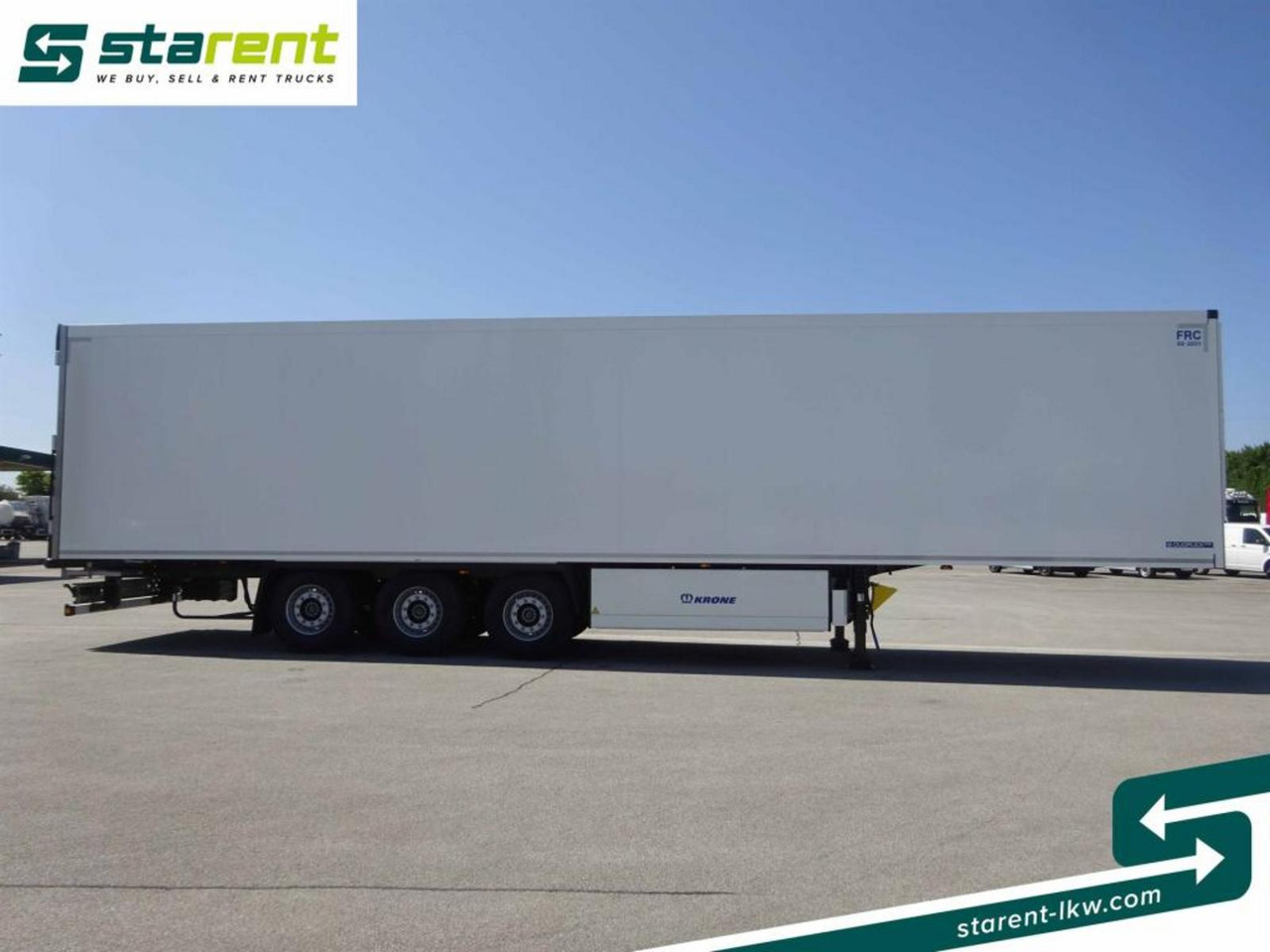 Krone Carrier Vector 1550 Blumenbreit Liftachse - Semirremolque frigorífico: foto 4 Krone Carrier Vector 1550 Blumenbreit Liftachse - Semirremolque frigorífico: foto 4