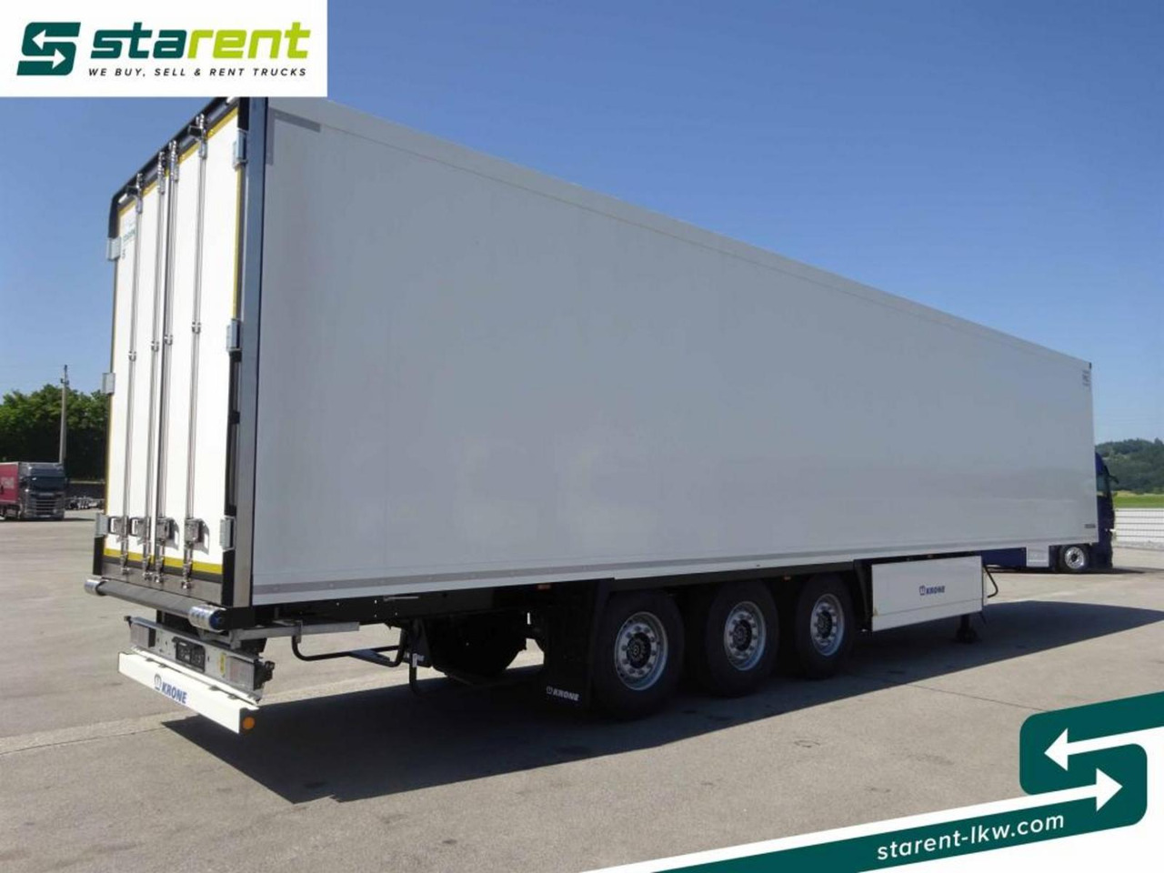 Krone Carrier Vector 1550 Blumenbreit Liftachse - Semirremolque frigorífico: foto 5 Krone Carrier Vector 1550 Blumenbreit Liftachse - Semirremolque frigorífico: foto 5