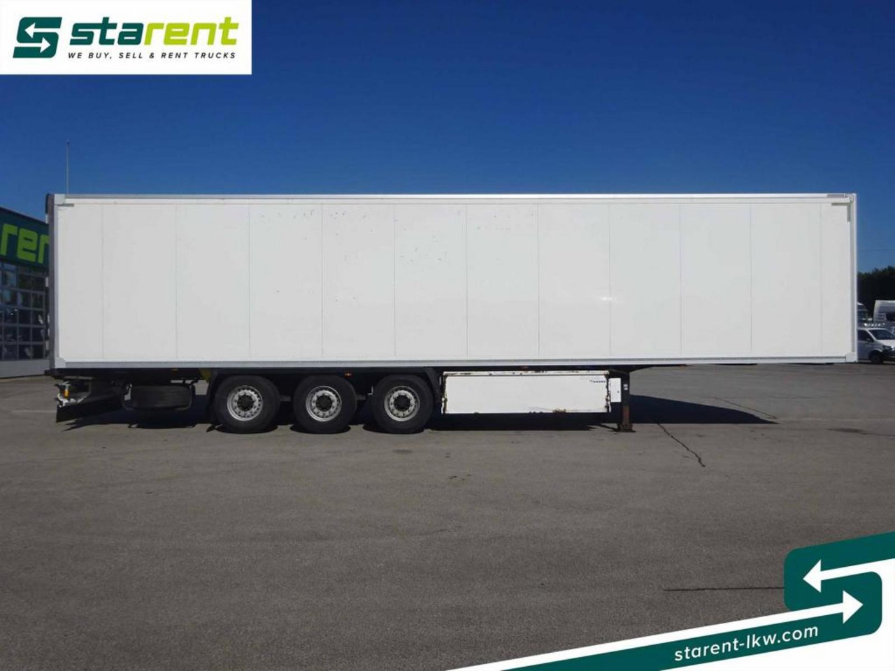 Krone Carrier Vector 1950 Doppelstock Liftachse Trennw. - Semirremolque frigorífico: foto 4 Krone Carrier Vector 1950 Doppelstock Liftachse Trennw. - Semirremolque frigorífico: foto 4