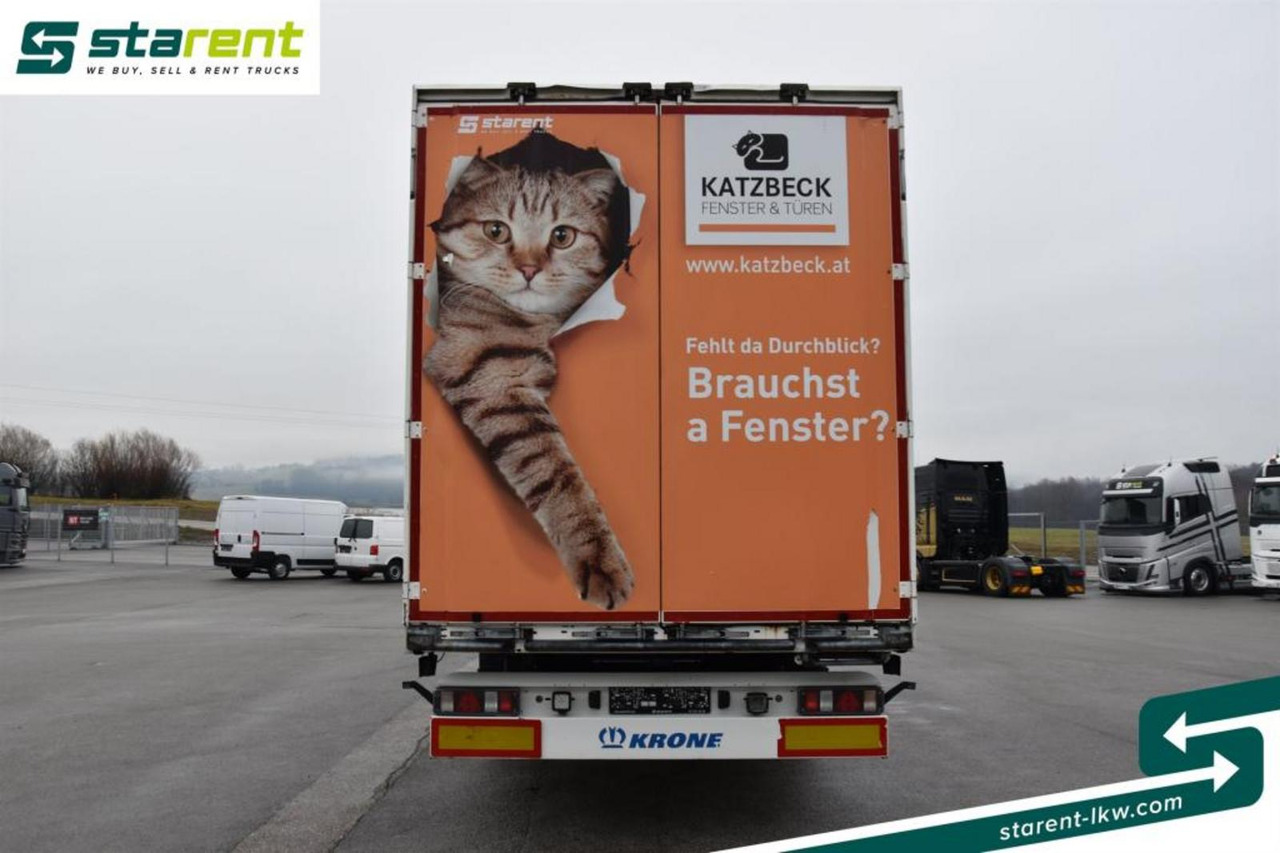 Semirremolque caja cerrada Krone Kleider- Trockenfrachtkoffer Wabco Rückfahrsensor: foto 6