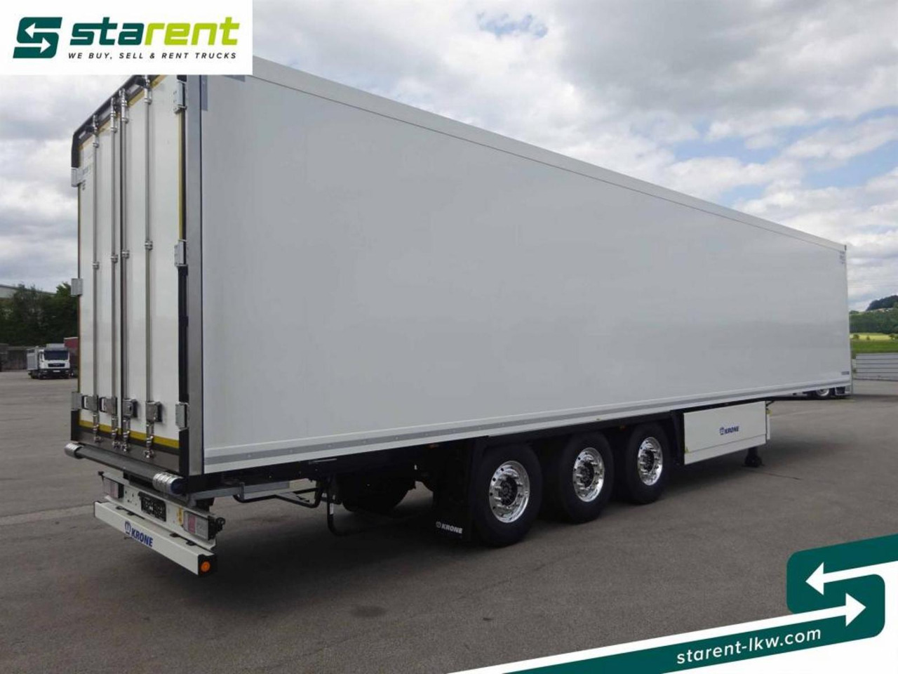 Krone Thermo King SLXi300 Alu Doppel Blumenbreit Lift-A - Semirremolque frigorífico: foto 5 Krone Thermo King SLXi300 Alu Doppel Blumenbreit Lift-A - Semirremolque frigorífico: foto 5