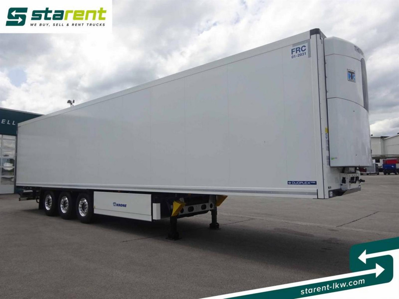 Krone Thermo King SLXi300 Alu Doppel Blumenbreit Lift-A - Semirremolque frigorífico: foto 3 Krone Thermo King SLXi300 Alu Doppel Blumenbreit Lift-A - Semirremolque frigorífico: foto 3