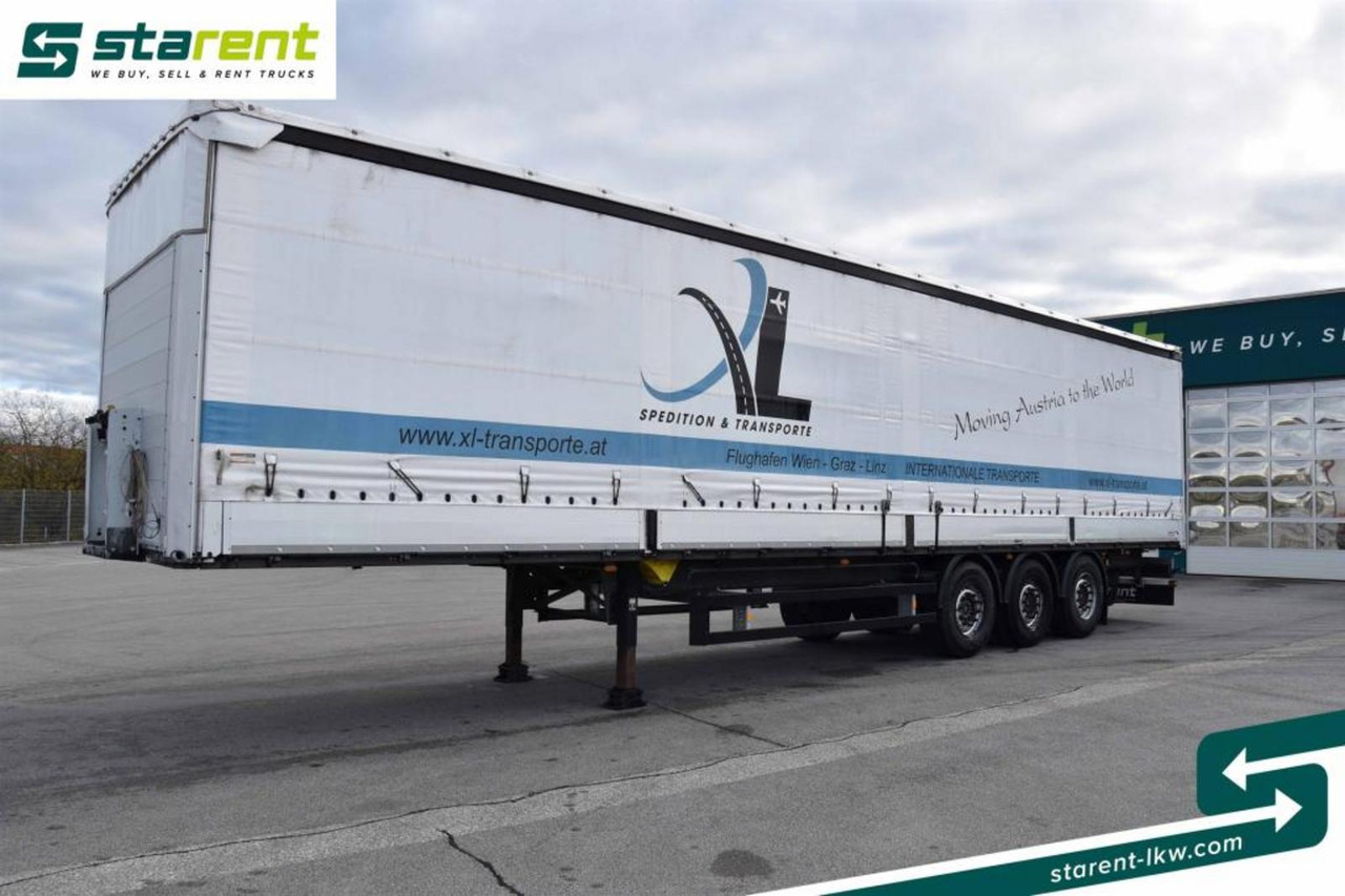 Semirremolque lona Schmitz Bordwandtrailer 60cm Liftachse TÜV 07/26: foto 1