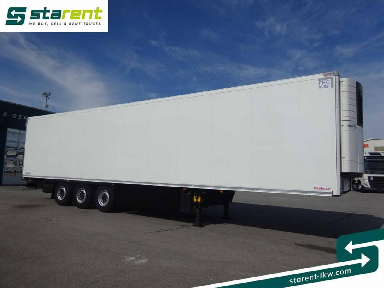 Schmitz Carrier Vector 1550 Palettenkasten Zurrleiste - Semirremolque frigorífico: foto 3 Schmitz Carrier Vector 1550 Palettenkasten Zurrleiste - Semirremolque frigorífico: foto 3