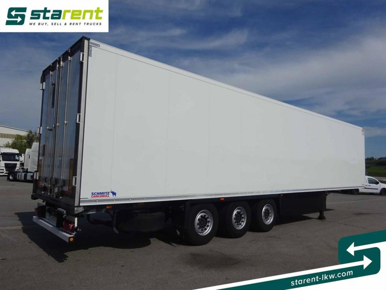 Schmitz Carrier Vector 1550 Palettenkasten Zurrleiste - Semirremolque frigorífico: foto 5 Schmitz Carrier Vector 1550 Palettenkasten Zurrleiste - Semirremolque frigorífico: foto 5
