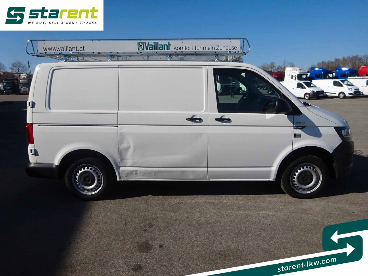 Volkswagen Transporter 6, Klima, Dachträger, Regal - Furgón: foto 4 Volkswagen Transporter 6, Klima, Dachträger, Regal - Furgón: foto 4