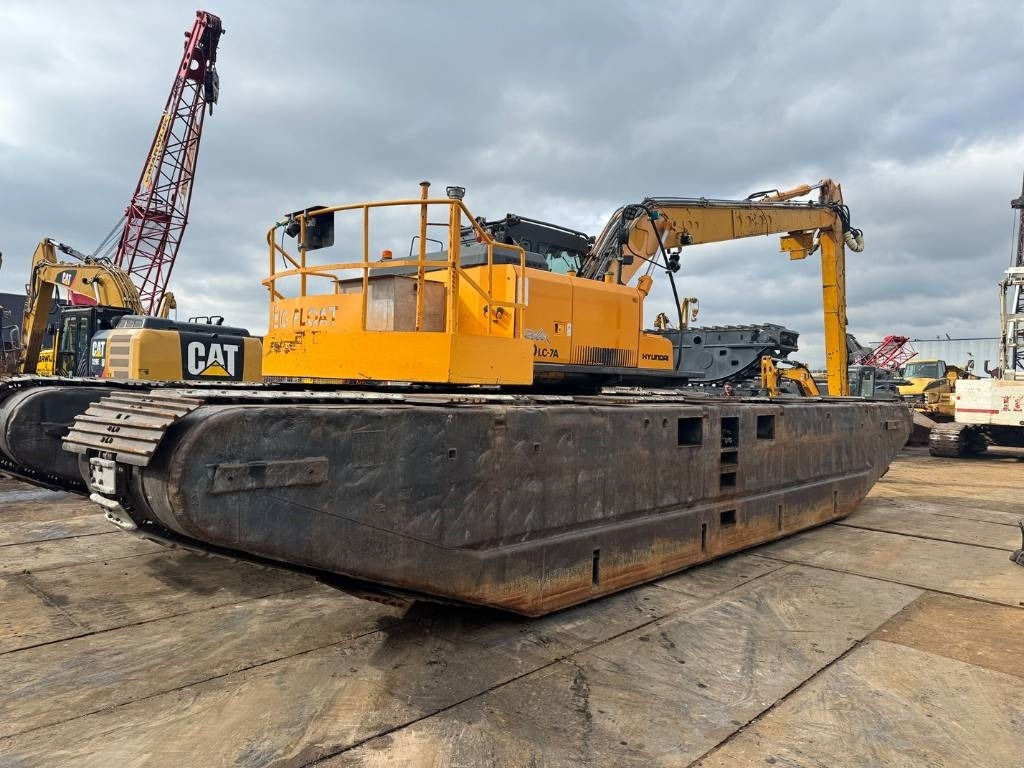 Hyundai Robex 140 LC-7 A BIGFLOAT AMPHIBIOUS EXCAVATOR - Excavadora anfibia: foto 5 Hyundai Robex 140 LC-7 A BIGFLOAT AMPHIBIOUS EXCAVATOR - Excavadora anfibia: foto 5