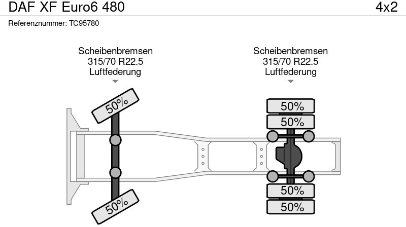 Cabeza tractora DAF XF Euro6 480: foto 17 Cabeza tractora DAF XF Euro6 480: foto 17