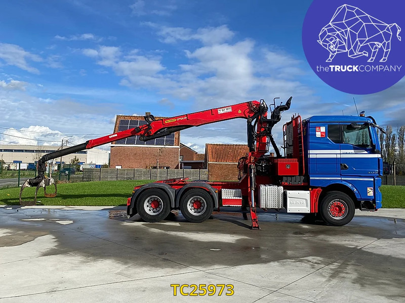 MAN TGX 33.640 + PALFINGER EPSILON CRANE S300L83 - Cabeza tractora: foto 4 MAN TGX 33.640 + PALFINGER EPSILON CRANE S300L83 - Cabeza tractora: foto 4
