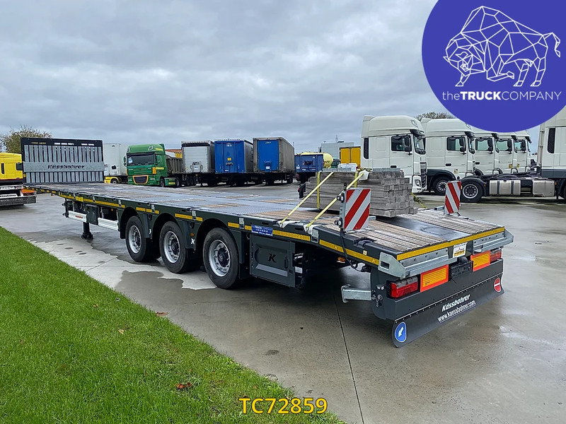 Kässbohrer SPA M - Semirremolque plataforma/ Caja abierta: foto 1 Kässbohrer SPA M - Semirremolque plataforma/ Caja abierta: foto 1