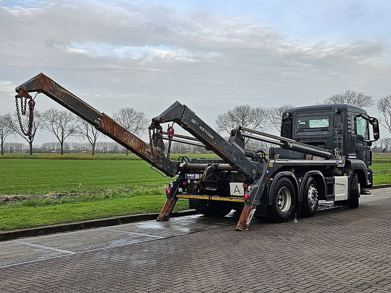 MAN 26.460 TGS MEILLER AK 16 NT - Camión portacontenedor de cadenas: foto 3 MAN 26.460 TGS MEILLER AK 16 NT - Camión portacontenedor de cadenas: foto 3