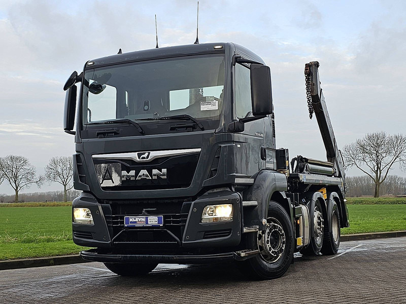 MAN 26.460 TGS MEILLER AK 16 NT - Camión portacontenedor de cadenas: foto 1 MAN 26.460 TGS MEILLER AK 16 NT - Camión portacontenedor de cadenas: foto 1