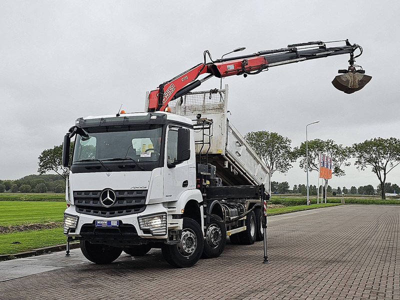 Mercedes-Benz AROCS 3243 FASSI F175A023 - Camión volquete, Camión grúa: foto 2 Mercedes-Benz AROCS 3243 FASSI F175A023 - Camión volquete, Camión grúa: foto 2