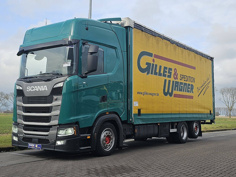 Scania S450 6X2*4 FORKLIFT CONN. - Camión lona: foto 1 Scania S450 6X2*4 FORKLIFT CONN. - Camión lona: foto 1