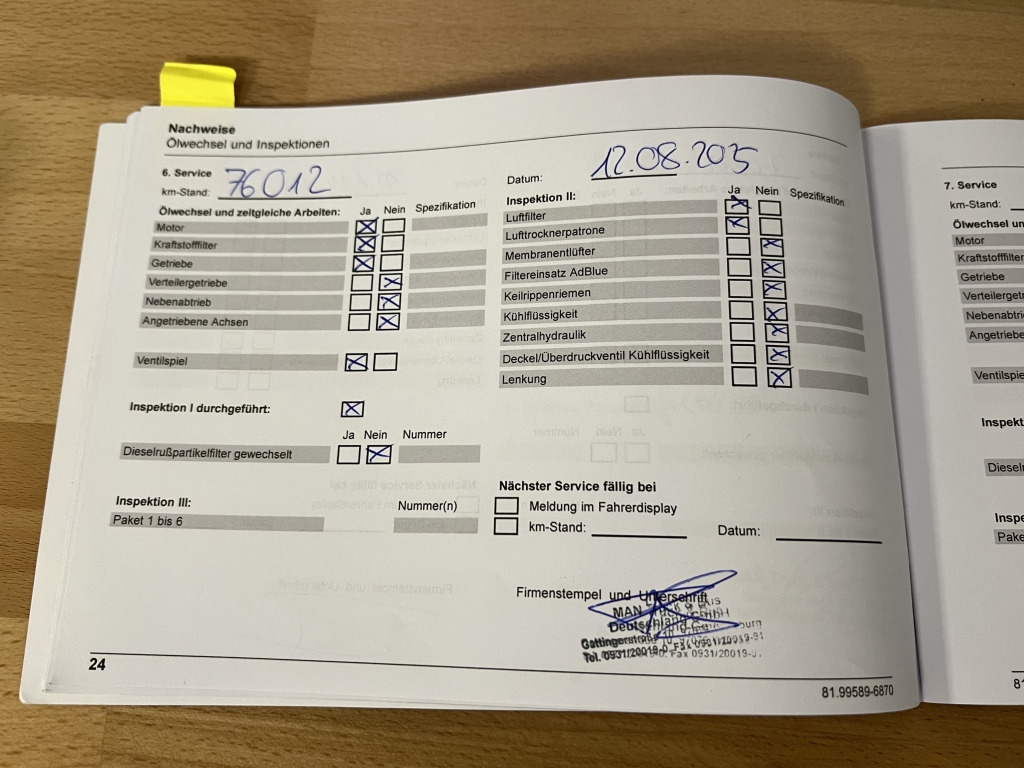MAN TGL 8.220 Klima 4,45m+LBW AHK 1.Hand Ori.76.km - Furgoneta caja cerrada: foto 4 MAN TGL 8.220 Klima 4,45m+LBW AHK 1.Hand Ori.76.km - Furgoneta caja cerrada: foto 4