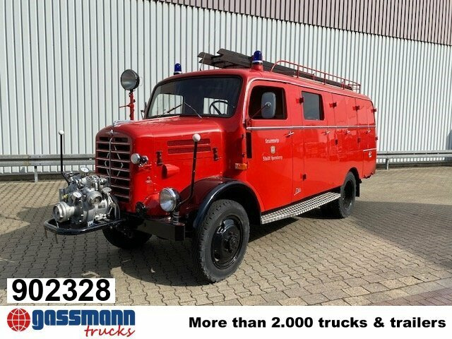 BORGWARD B522-A0 4x4 Löschgruppenfahrzeug LF - Camión de bomberos: foto 1 BORGWARD B522-A0 4x4 Löschgruppenfahrzeug LF - Camión de bomberos: foto 1