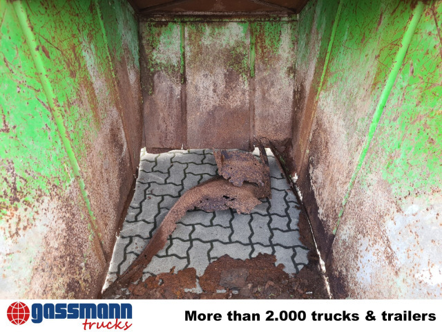 Contenedor de cadenas City-Absetzcontainer ca. 2m³ offen mit Deckel: foto 7