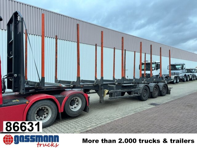 GSODAM GSTB3SL Holzauflieger, Liftachse - Semirremolque maderero: foto 1 GSODAM GSTB3SL Holzauflieger, Liftachse - Semirremolque maderero: foto 1