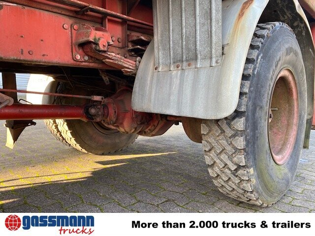 HENSCHEL F 161 AK 4x4 mit Kran Atlas AK 5007 - Camión caja abierta, Camión grúa: foto 5 HENSCHEL F 161 AK 4x4 mit Kran Atlas AK 5007 - Camión caja abierta, Camión grúa: foto 5