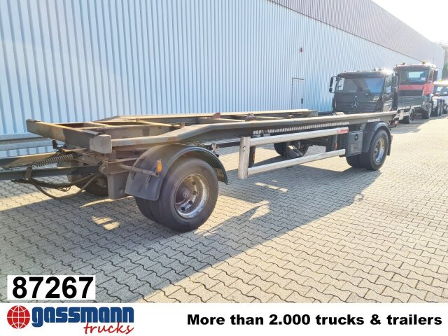 Hüffermann HAR 18.70 Abrollanhänger - Remolque multilift/ Portacontenedores de cadenas: foto 1 Hüffermann HAR 18.70 Abrollanhänger - Remolque multilift/ Portacontenedores de cadenas: foto 1