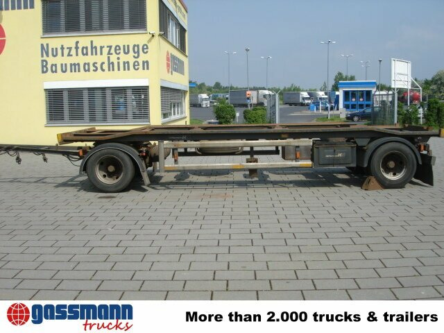 Hüffermann HAR 1870 - Remolque multilift/ Portacontenedores de cadenas: foto 2 Hüffermann HAR 1870 - Remolque multilift/ Portacontenedores de cadenas: foto 2