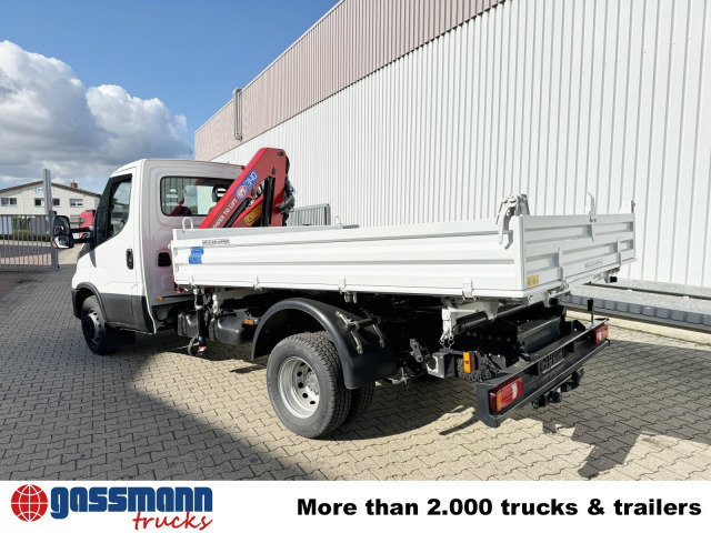 Camión volquete, Camión grúa nuevo Iveco Daily 70C18H 4x2 mit Kran HMF 340-K3, Funk: foto 15