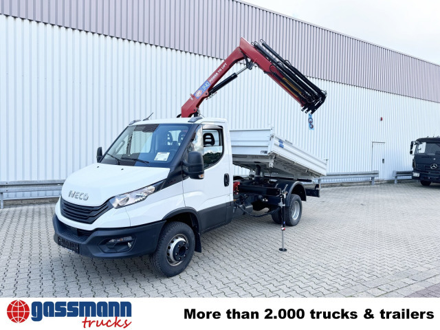 Camión volquete, Camión grúa nuevo Iveco Daily 70C18H 4x2 mit Kran HMF 340-K3, Funk: foto 8