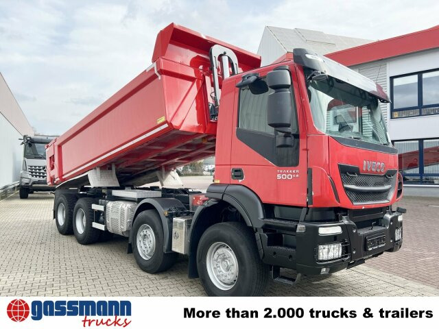 Camión volquete Iveco Trakker AD410T50 8x4, Stahlmulde ca. 16m³,: foto 9