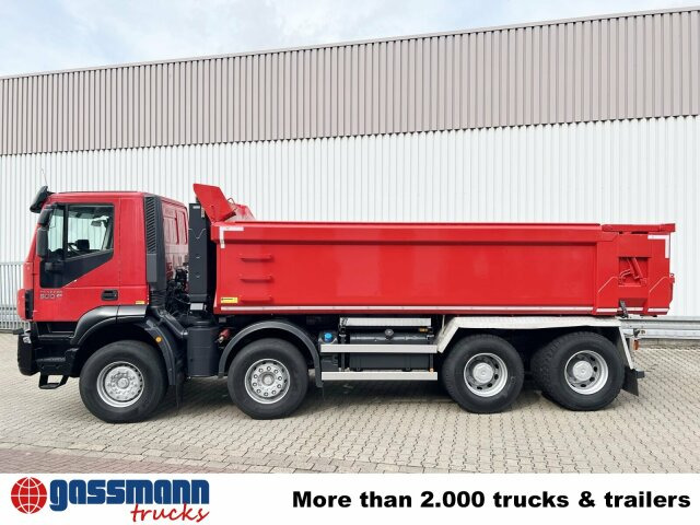 Camión volquete Iveco Trakker AD410T50 8x4, Stahlmulde ca. 16m³,: foto 11