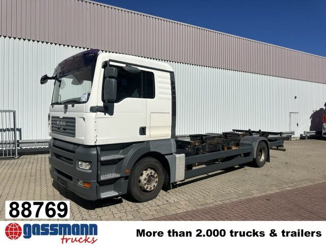 MAN TGA 18.360 LL 4x2, Fahrschule - Camión portacontenedore/ Intercambiable: foto 1 MAN TGA 18.360 LL 4x2, Fahrschule - Camión portacontenedore/ Intercambiable: foto 1