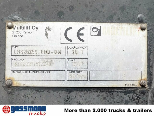 MAN TGA 26.440 6X2-2 BL, Liftachse - Camión multibasculante: foto 2 MAN TGA 26.440 6X2-2 BL, Liftachse - Camión multibasculante: foto 2