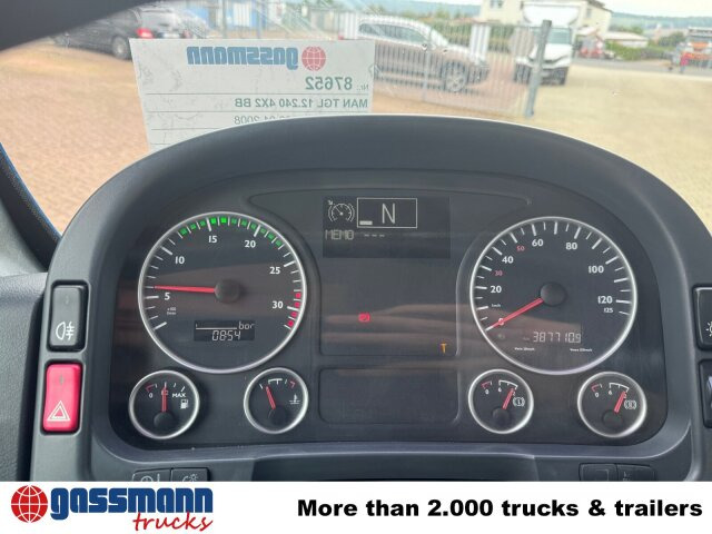 MAN TGL 12.240 4X2 BB, Tele-Absetzer - Camión portacontenedor de cadenas: foto 5 MAN TGL 12.240 4X2 BB, Tele-Absetzer - Camión portacontenedor de cadenas: foto 5