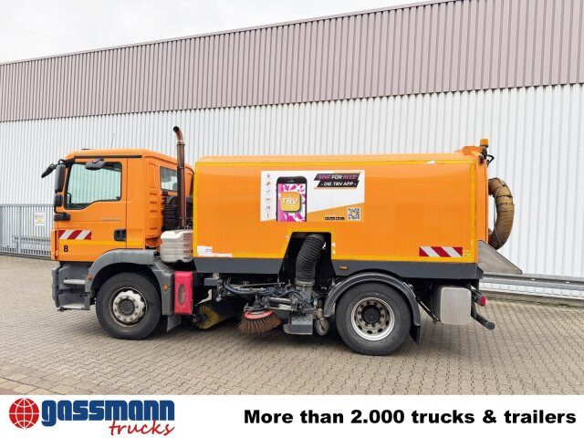 MAN TGM 18.250 4X2 BB, Kehrmaschine Brock SL200/2 - Barredora vial: foto 2 MAN TGM 18.250 4X2 BB, Kehrmaschine Brock SL200/2 - Barredora vial: foto 2
