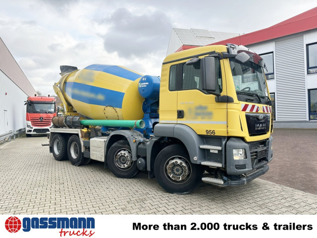 Camión hormigonera MAN TGS 32.400 8x4 BB, Stetter ca. 9m³: foto 8 Camión hormigonera MAN TGS 32.400 8x4 BB, Stetter ca. 9m³: foto 8