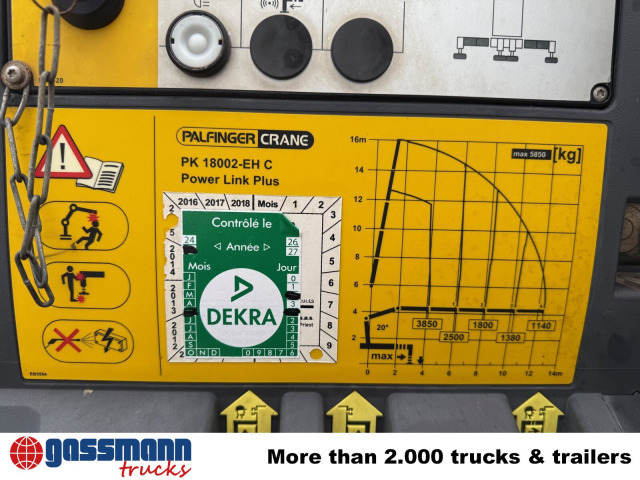 MAN TGS 33.400 6x4 BB, Navi, Heckkran PK18002-EH C, - Camión caja abierta, Camión grúa: foto 5 MAN TGS 33.400 6x4 BB, Navi, Heckkran PK18002-EH C, - Camión caja abierta, Camión grúa: foto 5