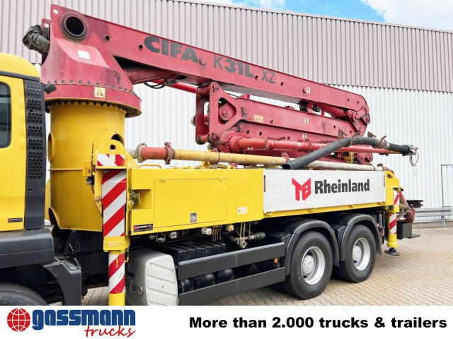 MAN TGS 33.440 6X4 BB, Betonpumpe CIFA K31L XZ, 31m - Camión bomba de hormigón: foto 3 MAN TGS 33.440 6X4 BB, Betonpumpe CIFA K31L XZ, 31m - Camión bomba de hormigón: foto 3