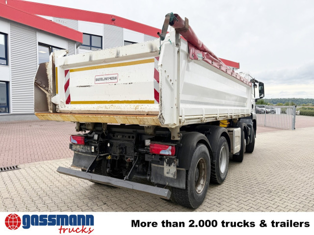 Camión volquete MAN TGS 35.460 8X4 BB, Meiller Bordmatik, Rollplane,: foto 11