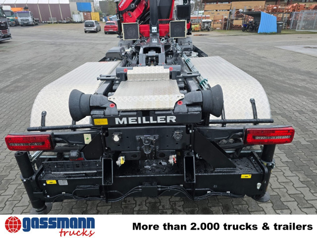 MAN TGS 35.480 8X4 BL, Intarder, Kran HMF 3220-K6, - Camión multibasculante, Camión grúa: foto 3 MAN TGS 35.480 8X4 BL, Intarder, Kran HMF 3220-K6, - Camión multibasculante, Camión grúa: foto 3