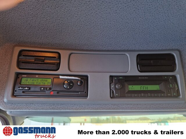 Mercedes-Benz 1218 L 4x2, Fassi Kran F 95A21 5.9m-1.545 kg, - Camión caja abierta, Camión grúa: foto 2 Mercedes-Benz 1218 L 4x2, Fassi Kran F 95A21 5.9m-1.545 kg, - Camión caja abierta, Camión grúa: foto 2