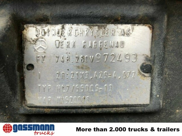 Eje posterior para Camión nuevo Mercedes-Benz 2x Hinterachse 13t für Actros 2644 6x4: foto 8