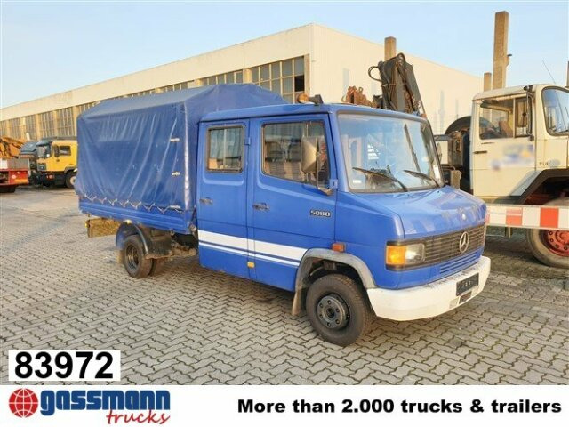 Mercedes-Benz 508 D 4x2 Doka, EX-THW - Camión caja abierta: foto 1 Mercedes-Benz 508 D 4x2 Doka, EX-THW - Camión caja abierta: foto 1