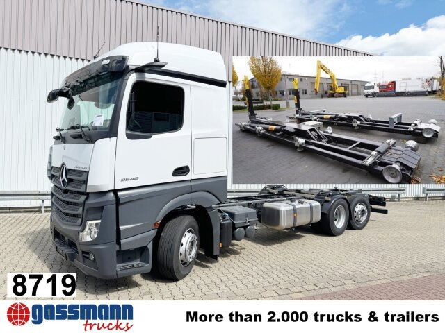 Mercedes-Benz Actros 2548 L 6x2, Retarder, Lenk-/Liftachse, - Camión multibasculante: foto 1 Mercedes-Benz Actros 2548 L 6x2, Retarder, Lenk-/Liftachse, - Camión multibasculante: foto 1