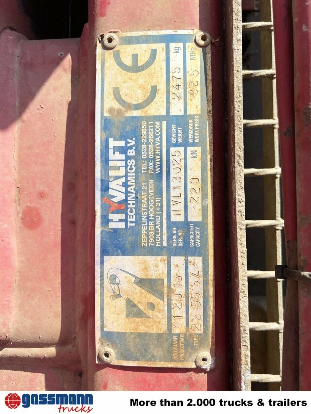 Mercedes-Benz Actros 2551 L 6x2/46, Retarder, Liftachse, - Camión multibasculante: foto 4 Mercedes-Benz Actros 2551 L 6x2/46, Retarder, Liftachse, - Camión multibasculante: foto 4