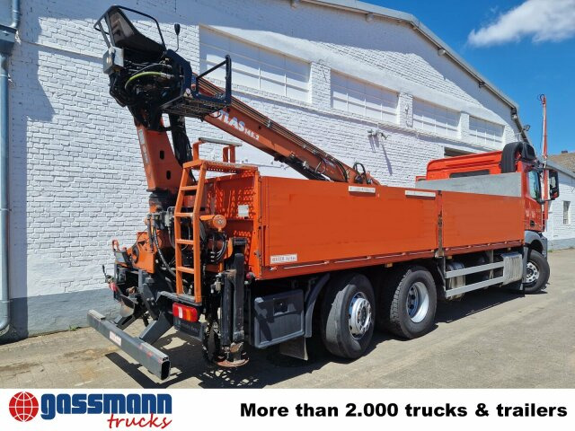Camión caja abierta, Camión grúa Mercedes-Benz Arocs 2545 L/6x2/4, Atlas Kran, 145.2-A19 VB,: foto 7