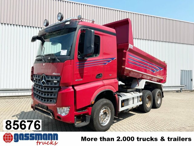 Mercedes-Benz Arocs 2658 K 6x4, Retarder, Stahlmulde ca. - Dúmper: foto 1 Mercedes-Benz Arocs 2658 K 6x4, Retarder, Stahlmulde ca. - Dúmper: foto 1