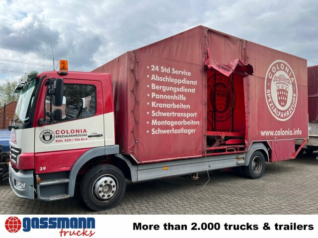 Camión portavehículos Mercedes-Benz Atego 1223 L 4x2, Kompl. Zug, Lift- &: foto 8 Camión portavehículos Mercedes-Benz Atego 1223 L 4x2, Kompl. Zug, Lift- &: foto 8